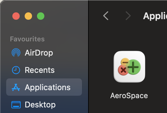 Aerospace installed
